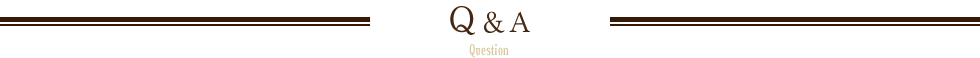 Q＆A Question