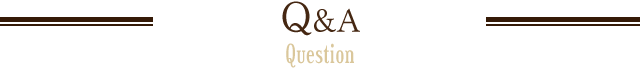 Q&A question